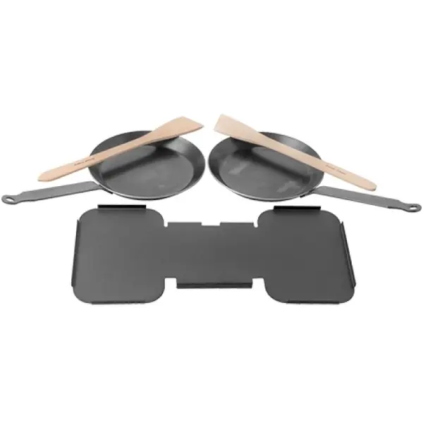 Raclette Accessoire Set | Plaatstaal | Louis Tellier Raclette-Apparaat EMG-202075
