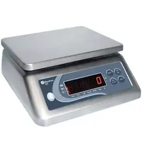 Baxtran Keukenweegschaal | SS | RVS | Max. 15kg | 1g Nauwkeurig | Bedraad/Draadloos (Oplaadbaar)  | Stof-/Waterdicht | 290x240x110(h)mm