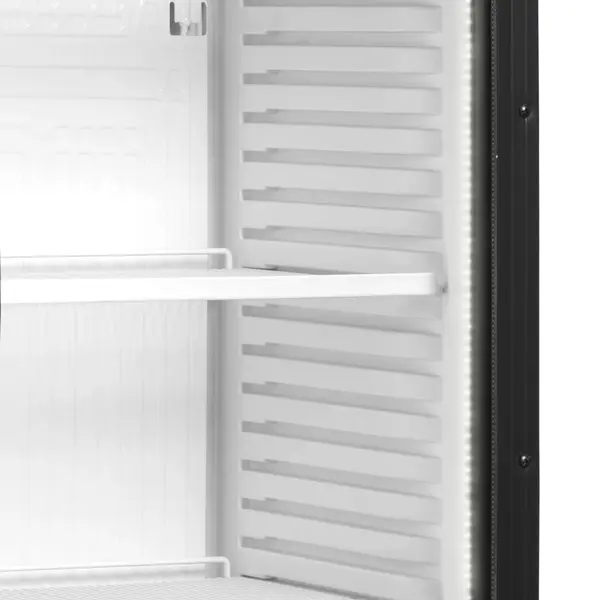 Drankenkoeling | SERIE CEV | 372L | Wit/Zwart | +2°C/+10°C | Statisch + Ventilator | Wielen | 595x640x1980(h)mm