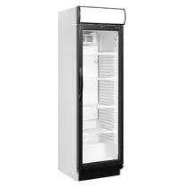 Tefcold Drankenkoeling | SERIE CEV | 358L | Wit/Zwart | +2°C/+10°C | Statisch + Ventilator | Wielen | 595x640x1980(h)mm