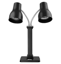 Buffalo Warmhoudlamp | Zwart | Zwenkbaar | 2x 250W | 260x180x670(h)mm