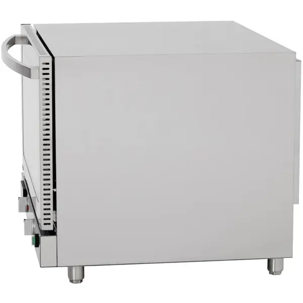 Heteluchtoven | 4 Niveaus (EN/GN) | Elektrisch | 70°C/250°C | 4.6kW (400V) | Bevochtiging (Handmatig) | 760x686x558(h)mm