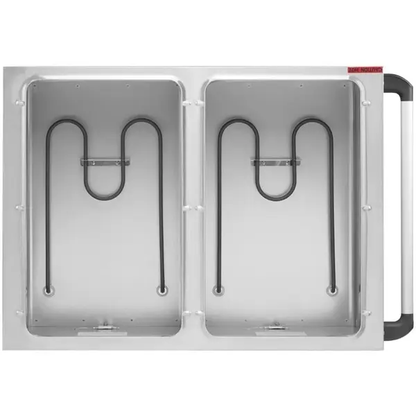 Bain-Marie Wagen | Elektrisch | 2x 1/1 GN | 0.5kW (230V) | 835x750x855(h)mm