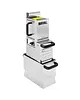Buffalo Frituurolie Filtermachine | RVS | 5µm-Filtering | Verwisselbare Filters | 0.5kW (230V) | Incl. Filterpapier | 195x313x542(h)mm 