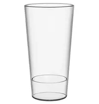 Brevetti WAF Bierglas | Kunststof (BPA-Vrij) | 50cl | Onbreekbaar | Per Stuk | Stapelbaar | Ø83x146(h)mm 