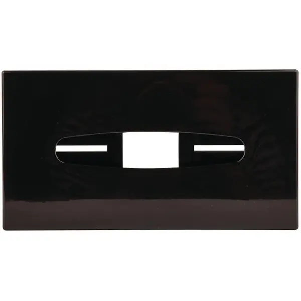 Tissuebox | Kunststof | Zwart | Rechthoek | 252x138x62(h)mm