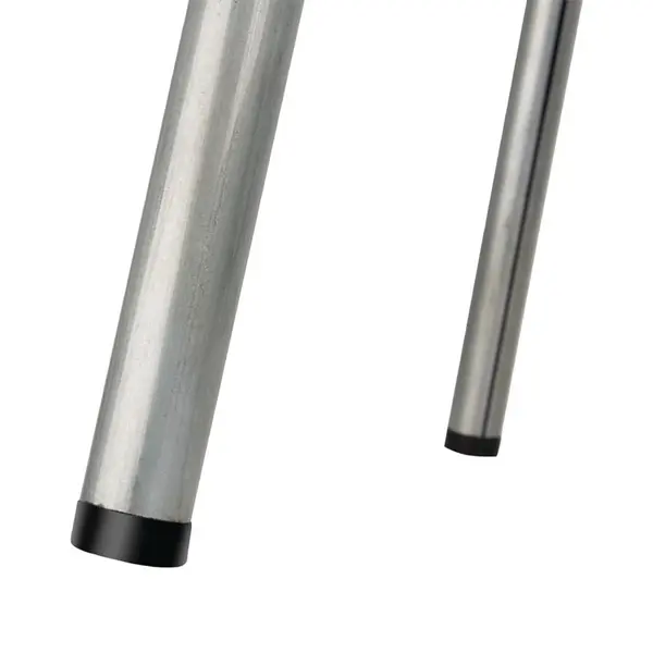 Krukken | CANTINA | Hout/Staal | Houtlook | Zilverkleurig Frame | Indoor | Stapelbaar | 4 Stuks | 385x385x470(h)mm