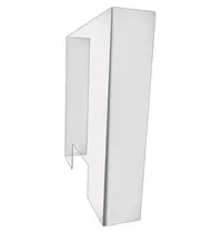 Bolero Baliescherm | Kunststof | Betaaluitsparing | 700x150x750(h)mm