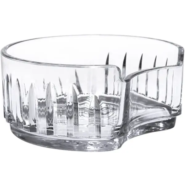 Tapasschaaltje | Kunststof | Transparant | Per Stuk | Ø80x40(h)mm