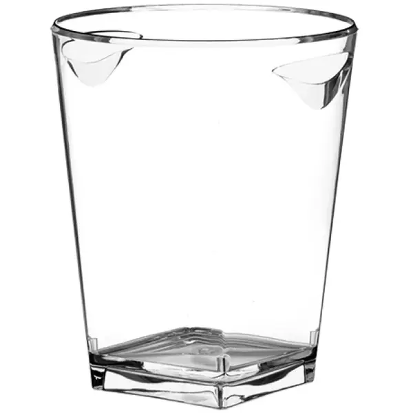 Wijn-/Champagnekoeler | Kunststof | Transparant | Ø205x245(h)mm