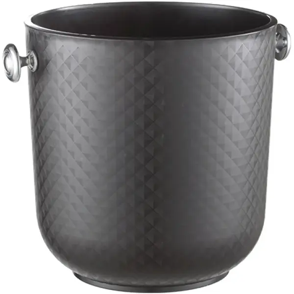 Wijnkoeler | Kunststof/Aluminium | Zwart | 4.5L | Ø200x210(h)mm