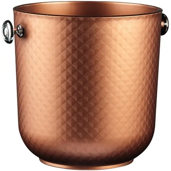 Wijnkoeler | Kunststof/Aluminium | Koperlook | 4.5L | Ø200x210(h)mm
