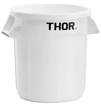 Trust Afval-/Ingrediëntenbak | THOR | Kunststof | Wit | 38L | Open | Ø400x440(h)mm