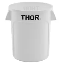 Trust Afval-/Ingrediëntenbak | THOR | Kunststof | Wit | 75L | Open | Ø490x570(h)mm 