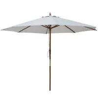 Bolero Parasol | Grijs | Rond | Wind-/Waterbestendig | Ø3000x2680(h)mm