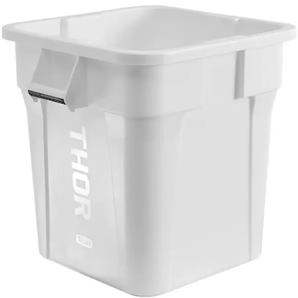 Afval-/Ingrediëntenbak | THOR | Kunststof | Wit | 106L | Open | 546x546x572(h)mm