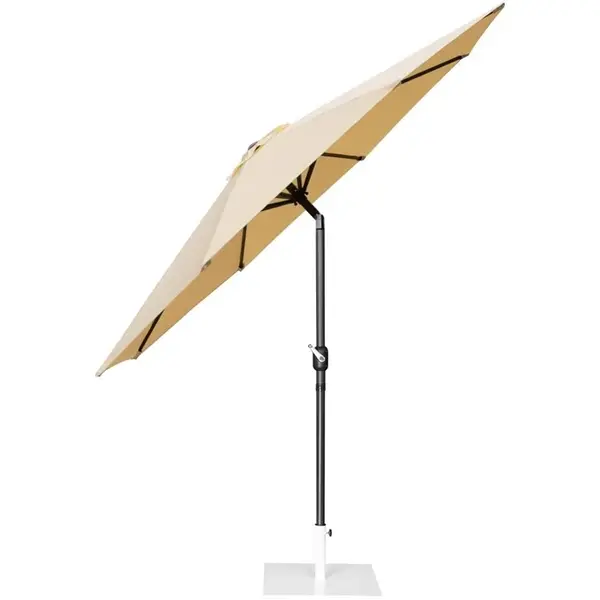 Parasol | SEVILLA | Crème | Rond | UV-bestendig | Vlamvertragend | Ø3000x2480(h)mm