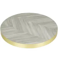 Bolero Tafelblad | Grijs | Indoor | Voorgeboord | Ø600x48(h)mm 