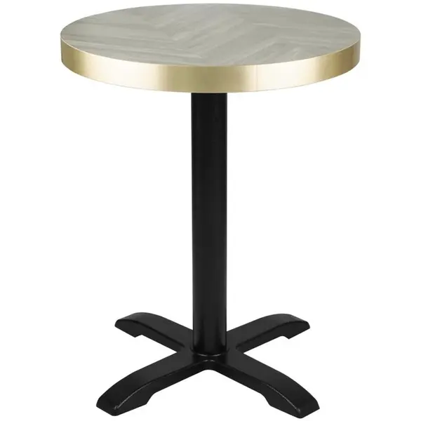 Tafelblad | Grijs | Indoor | Voorgeboord | Ø600x48(h)mm