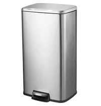 Trust Pedaalemmer | RVS | 30L | Klapdeksel | Vlamdovend | 340x320x608(h)mm