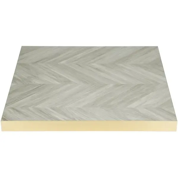 Tafelblad | Grijs | Indoor | Voorgeboord | 700x700x48(h)mm