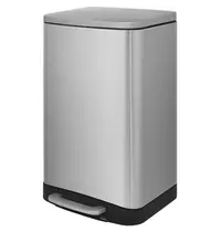 Trust Pedaalemmer | RVS | 40L | Klapdeksel | Vlamdovend | 380x350x660(h)mm