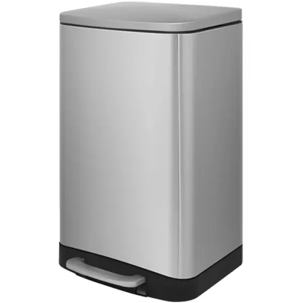 Pedaalemmer | RVS | 40L | Klapdeksel | Vlamdovend | 380x350x660(h)mm