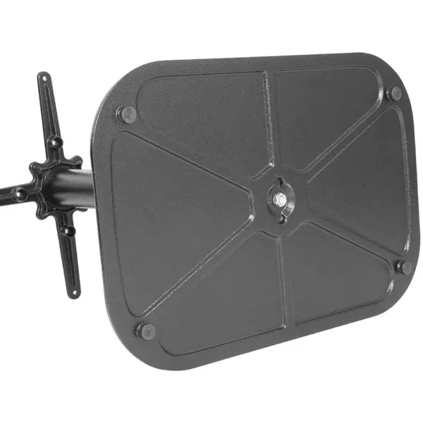 Tafelonderstel | Gietijzer | Zwart | In-/Outdoor | 600x420X720(h)mm