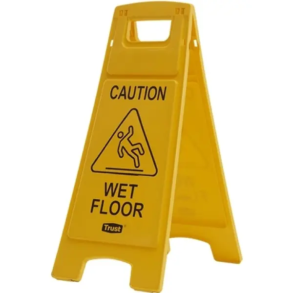 Waarschuwingsbord | Kunststof | "Wet Floor" | 279x305x660(h)mm