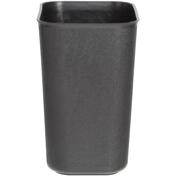 Afvalbak | Kunststof | Zwart | 8L | Open | 240x265(h)mm