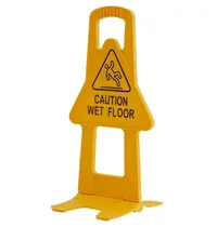 Trust Waarschuwingsbord | Kunststof | "Wet Floor" | 330x336x660(h)mm