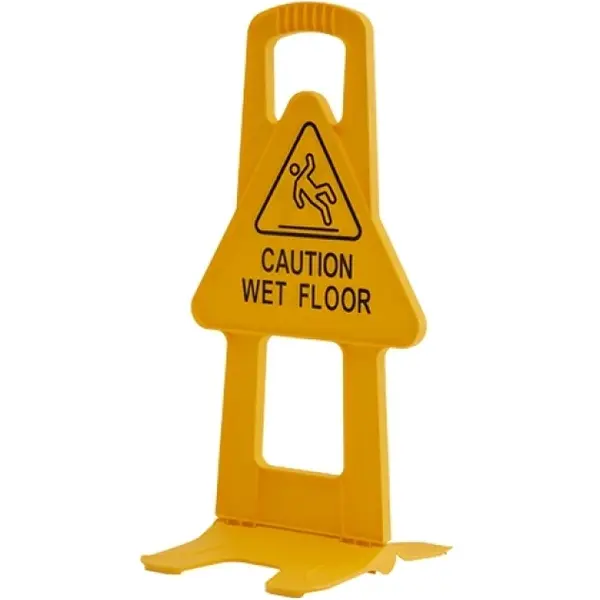 Waarschuwingsbord | Kunststof | "Wet Floor" | 330x336x660(h)mm