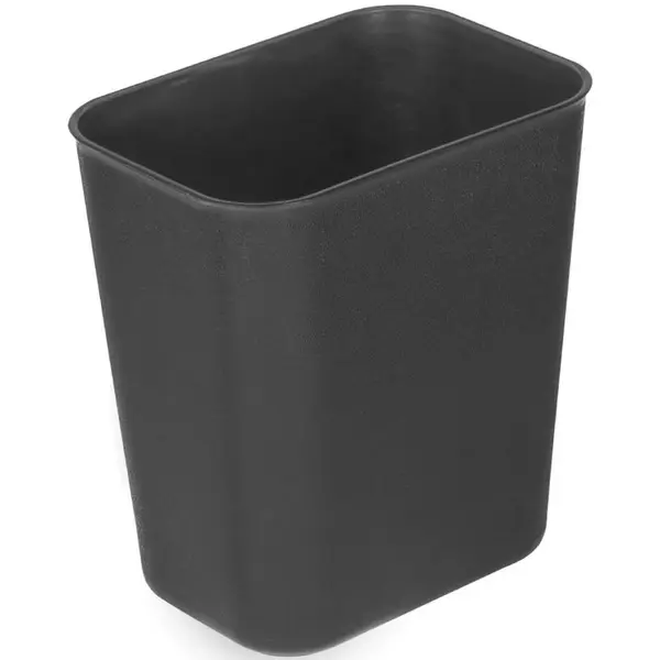 Afvalbak | Kunststof | Zwart | 14L | Open | 275x210x315(h)mm