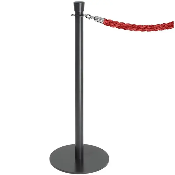 Afzetpalen | Staal | Zwart | 2 Stuks | 960(h)mm