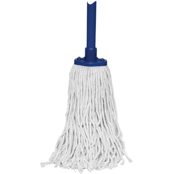 Mop | Katoen | Blauw | 1500mm