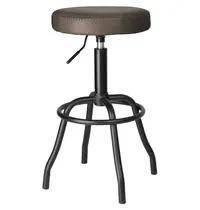 Bolero Barkruk | BROOKLYN | Kunstleer/Metaal | Mokka | Zwart Frame | Indoor | Ø367x671/795(h)mm