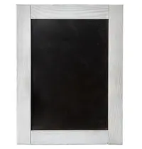 EMGA Wandkrijtbord | Hout | Wit | 400x300mm 