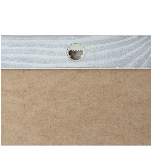 Wandkrijtbord | Hout | Wit | 600x400mm