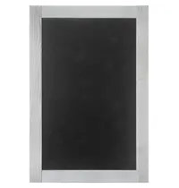 EMGA Wandkrijtbord | Hout | Wit | 600x400mm 