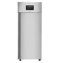 UNNICOOL Koelkast | 400L | RVS | -2°C/+8°C | Statisch + Ventilator | Wielen (Geremd) | 680x710x2010(h)mm