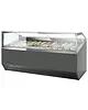 ISA Schepijsvitrine | SUPER CAPRI | 1332L | 24x 5L | -14°C/-20°C | Geforceerd | Kantelruit | Wielen | 2177x1110x1175(h)mm 