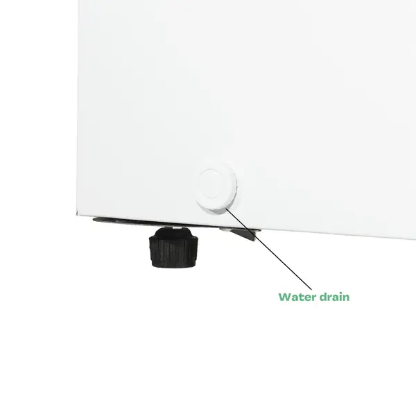 Vrieskist | Wit/RVS | 402L | -18°C | Statisch | Kanteldeksel | Wielen | 1275x740x825(h)mm