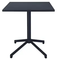Bolero Inklapbare Tafel | PORTO | Staal | Leisteenblauw | In-/Outdoor | 700x700x750(h)mm