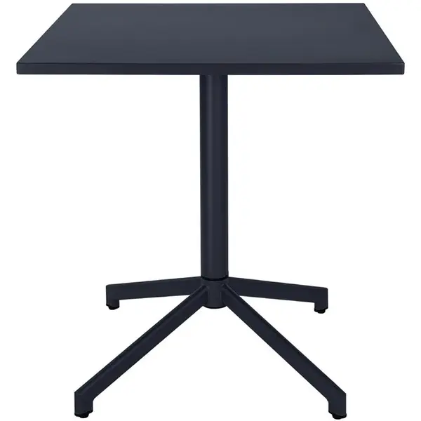 Inklapbare Tafel | PORTO | Staal | Leisteenblauw | In-/Outdoor | 700x700x750(h)mm