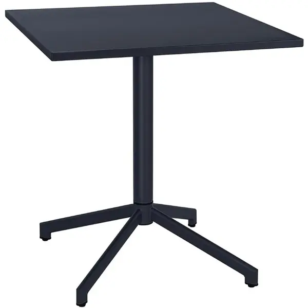 Inklapbare Tafel | PORTO | Staal | Leisteenblauw | In-/Outdoor | 700x700x750(h)mm