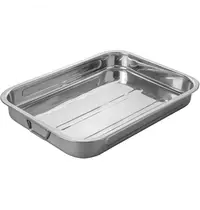 Comas Braadslede | RVS | 12.6L | Beweegbare Zijgrepen | 500x360x70(h)mm 