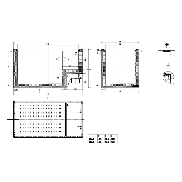 Vrieskist | Wit/RVS | 402L | -18°C | Statisch | Kanteldeksel | Wielen | 1275x740x825(h)mm