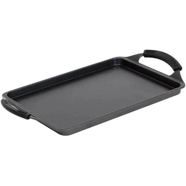 Bakplaat | BLACK PRO | Aluminium (Antiaanbaklaag) | Div. Warmtebronnen | 430x250x50(h)mm