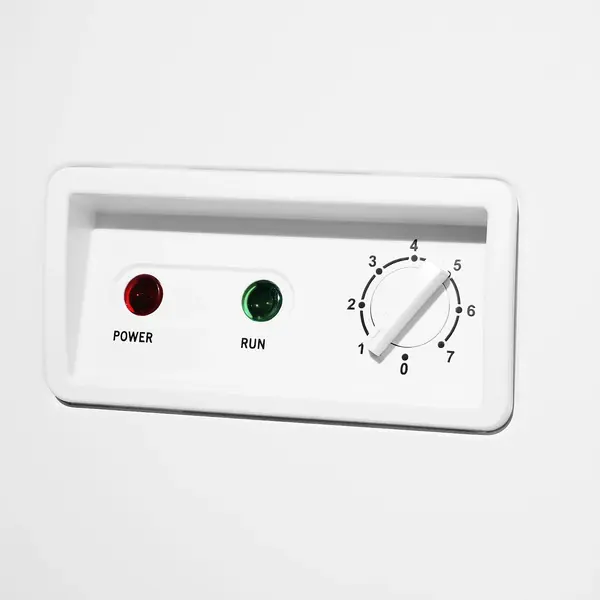 Vrieskist | Wit/RVS | 512L | -18°C | Statisch | Kanteldeksel | Wielen | 1535x740x825(h)mm