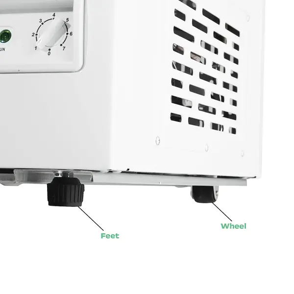 Vrieskist | Wit/RVS | 562L | -18°C | Statisch | Kanteldeksel | Wielen | 1655x740x850(h)mm